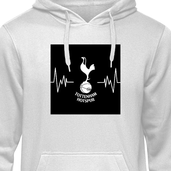 Hoodie för Vuxen | Bekväm Huvtröja Tottenham Hotspur FC grå L