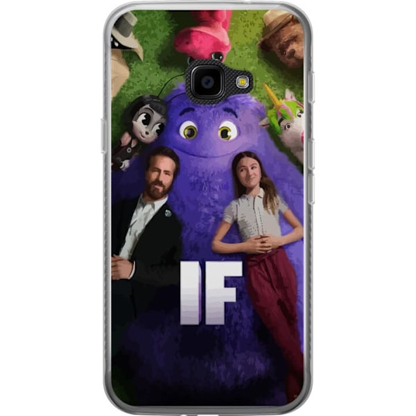 Samsung Galaxy Xcover 4 Läpinäkyvä kuori IF: Låtsaskompisar