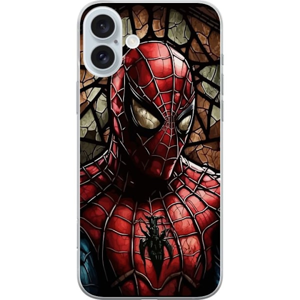 Apple iPhone 16 Plus Läpinäkyvä kuori Spidey