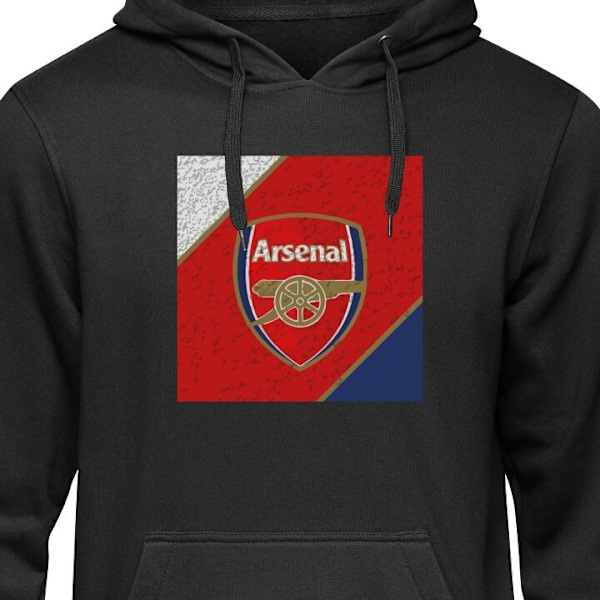 Hoodie til Voksen | Behagelig Hættetrøje Arsenal sort M