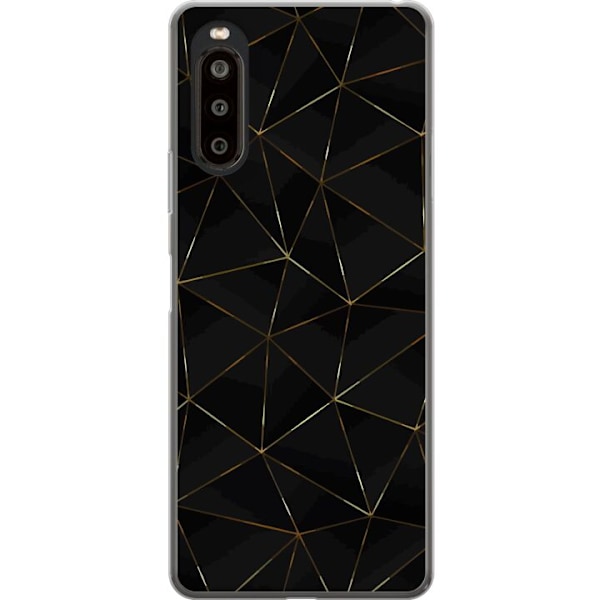 Sony Xperia 10 II Gennemsigtig cover Luksuriøst Mønster