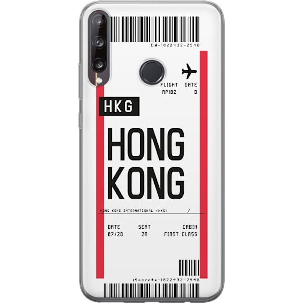 Huawei P40 lite E Gennemsigtig cover Hongkong