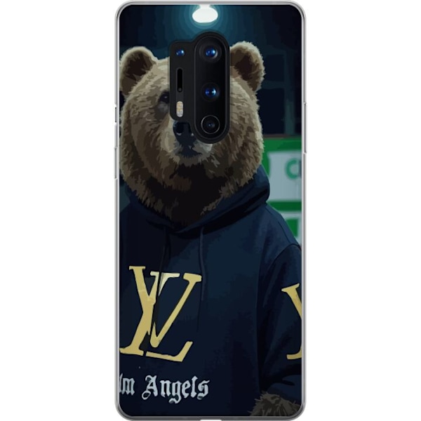 OnePlus 8 Pro Läpinäkyvä kuori LV Björn Palm Angels