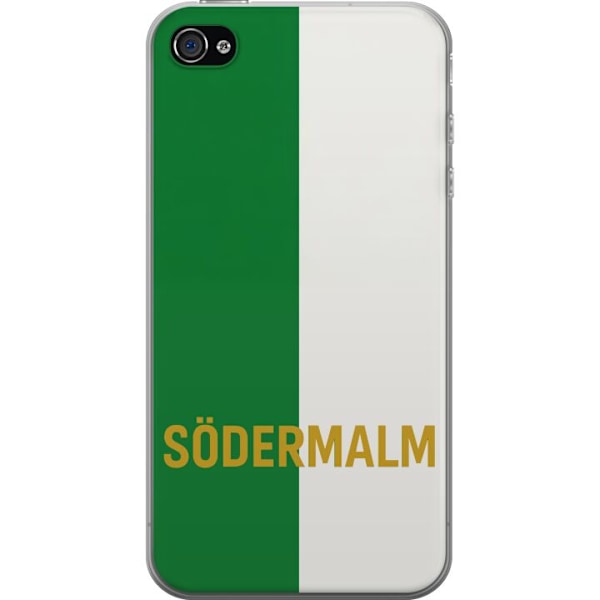 Apple iPhone 4 Läpinäkyvä kuori Södermalm - jalkapallo