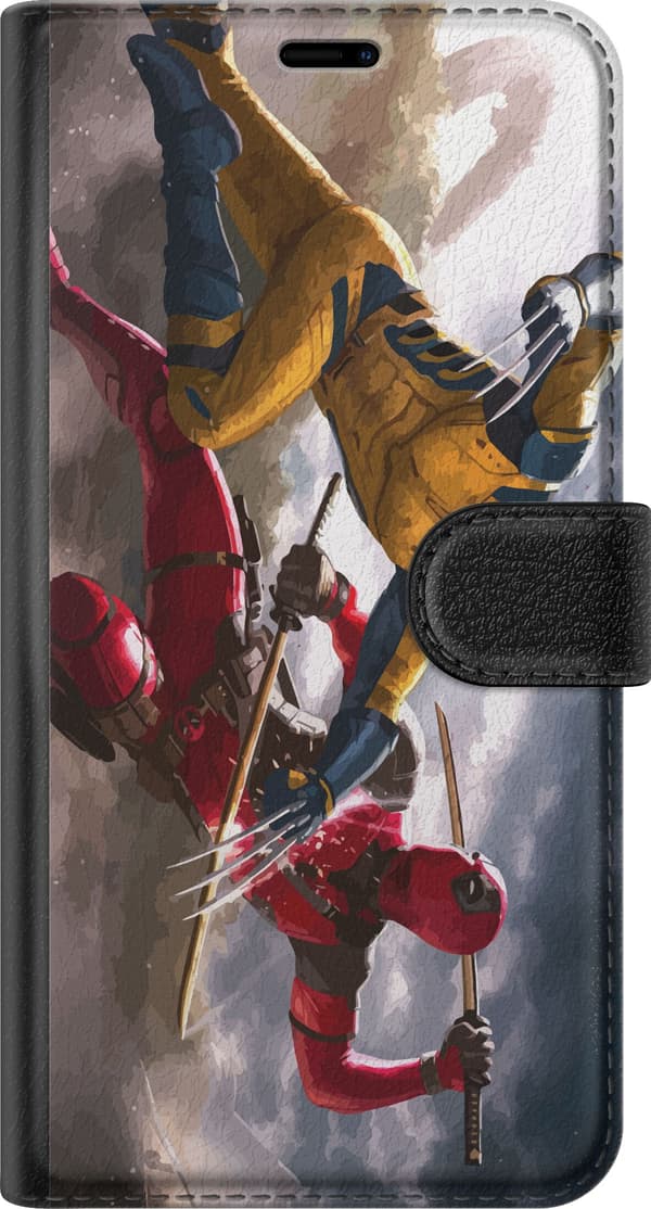 Yhteensopiva Lompakkokotelo Apple iPhone 11 Pro Max Wolverine Deadpool