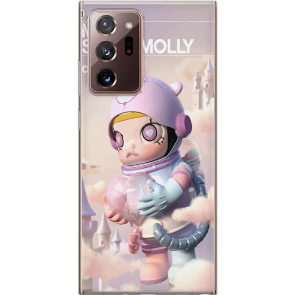 Samsung Galaxy Note20 Ultra Läpinäkyvä kuori Mega Space Molly Care Bears Series - Share Bear Edition