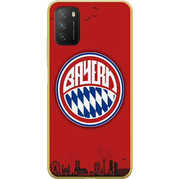 Xiaomi Poco M3  Gjennomsiktig deksel FC Bayern München