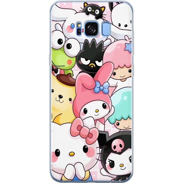 Samsung Galaxy S8 Genomskinligt Skal Kawaii Sanrio Crew