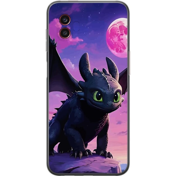Samsung Galaxy Xcover6 Pro Läpinäkyvä kuori Kuinka kouluttaa lohikäärmeesi