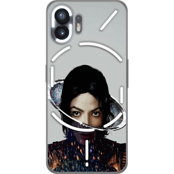 Nothing Phone (2) Genomskinligt Skal Michael Jackson