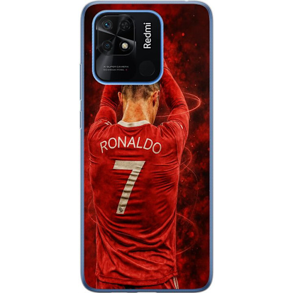 Xiaomi Redmi 10C Genomskinligt Skal Ronaldo