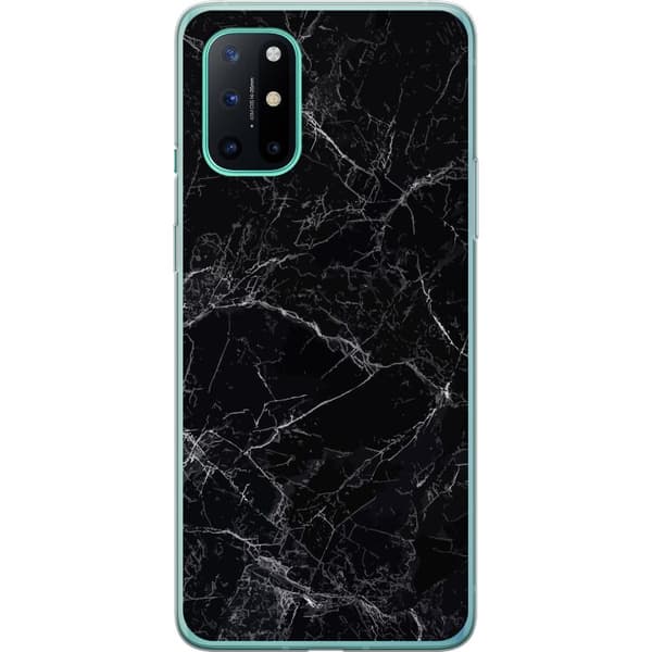 Kompatibelt Mobildeksel til OnePlus 8T Marmor Svart