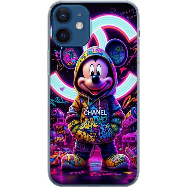 Kompatibelt Mobildeksel til Apple iPhone 12 Musse Gris