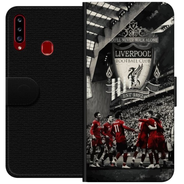 Samsung Galaxy A20s Lommeboketui Liverpool