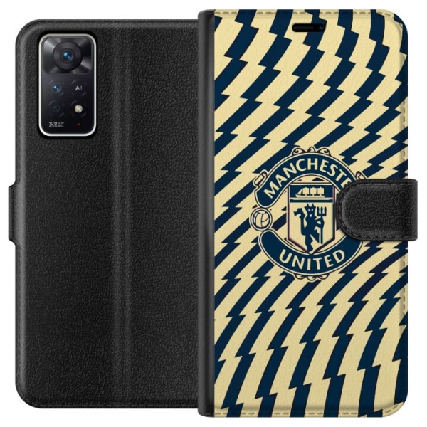 Xiaomi Redmi Note 11 Pro 5G Plånboksfodral Manchester United