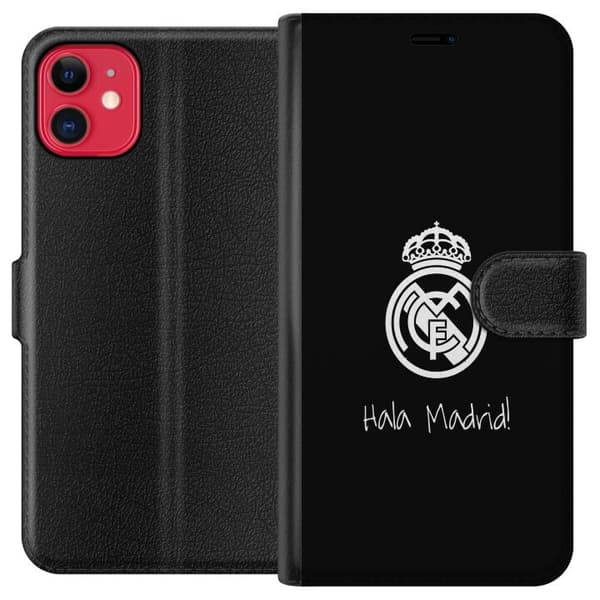 Kompatibel Tegnebogsetui til Apple iPhone 11 Real Madrid