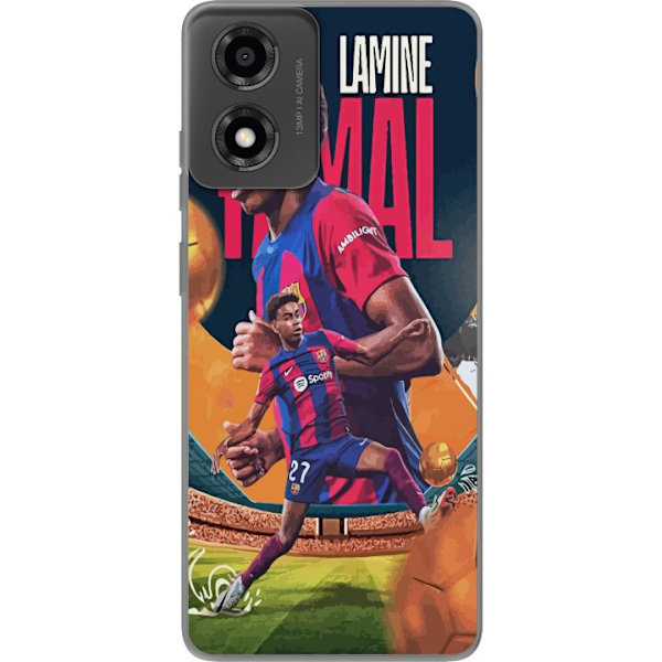 Motorola Moto E14 Gennemsigtig cover Lamine Yamal - FCB