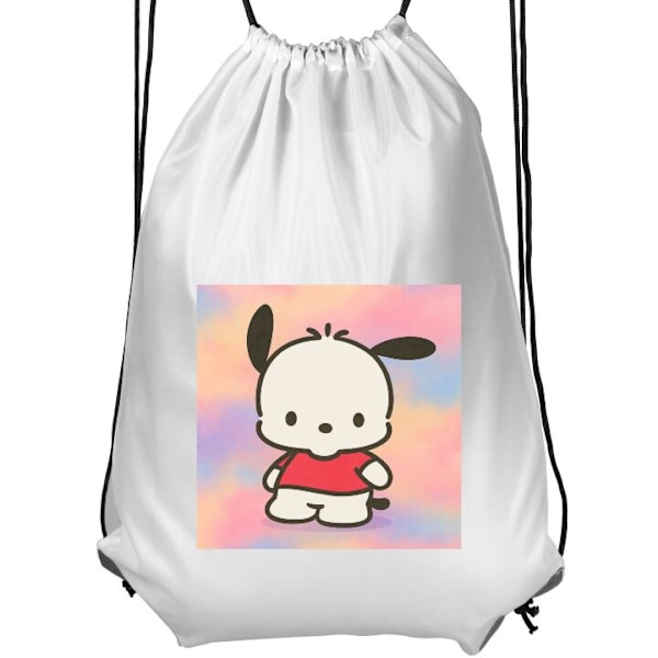 Gympose for Barn | Komfortabel og Praktisk Kawaii Sanrio Pocha hvit Barn