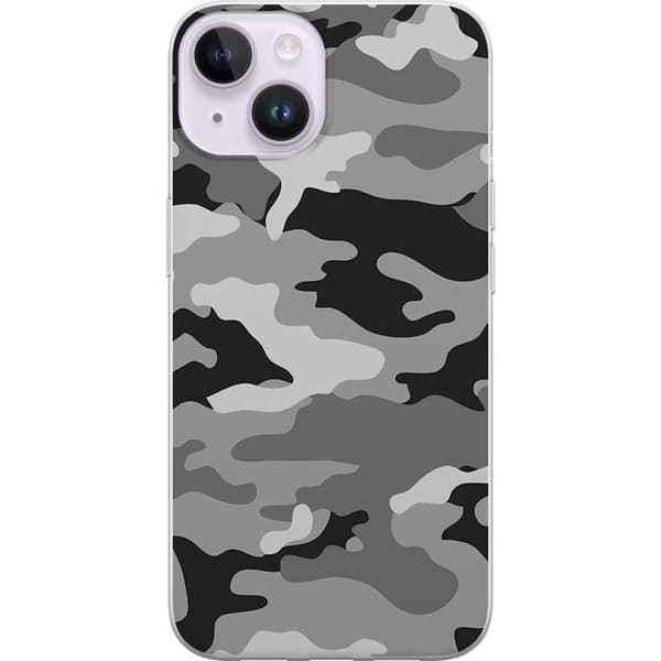 Kompatibelt Mobildeksel til Apple iPhone 14 Militær BW
