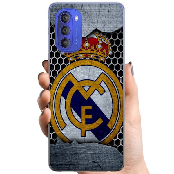 Motorola Moto G51 5G TPU Matkapuhelimen kuori Real Madrid CF