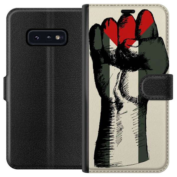 Samsung Galaxy S10e Tegnebogsetui Hånd bundet i Palæstinas f