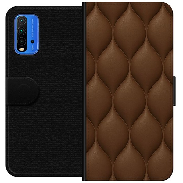 Xiaomi Redmi Note 9 4G Lompakkokotelo Kaakaoskaalat