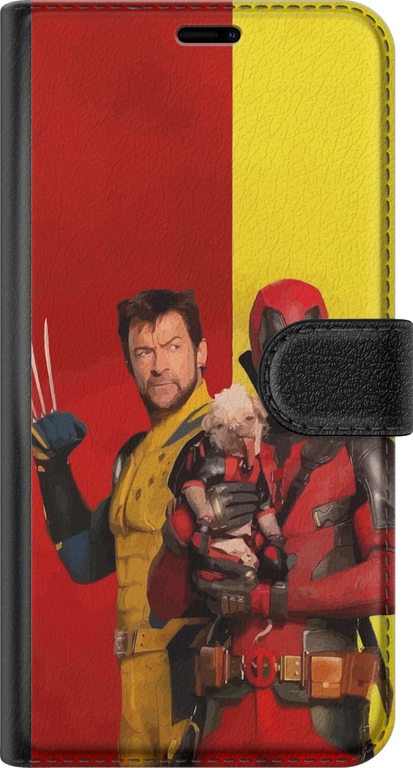 Kompatibelt Lommeboketui til Samsung Galaxy S20 FE Deadpool & Wolverine