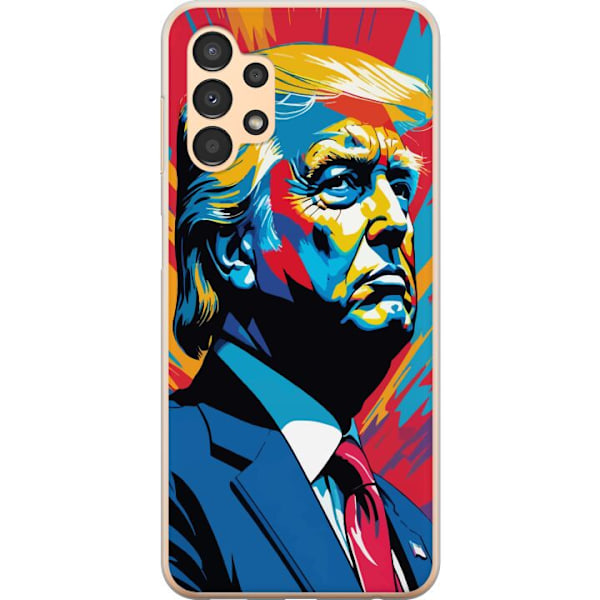 Samsung Galaxy A13 Läpinäkyvä kuori Trump