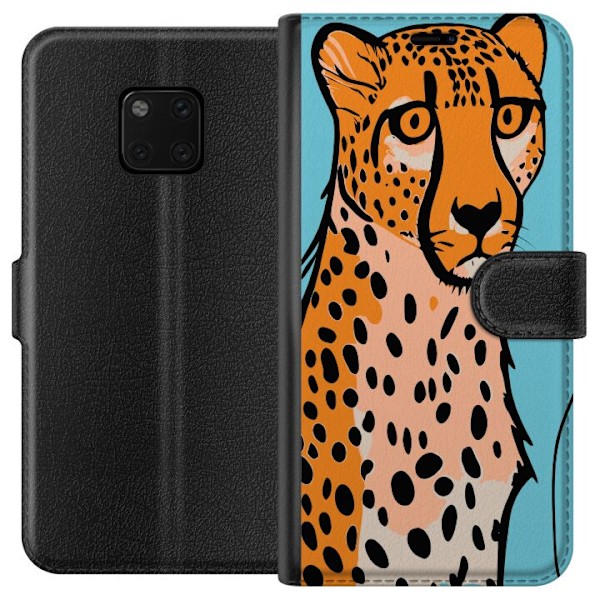 Huawei Mate 20 Pro Tegnebogsetui Overrasket Leopard