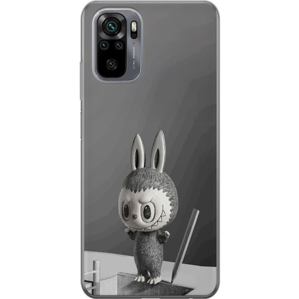 Xiaomi Redmi Note 10S Läpinäkyvä kuori Pop Mart MEGA LABUBU LABUBU Sketch 1000%