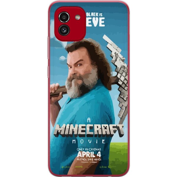 Samsung Galaxy A03 Läpinäkyvä kuori Minecraft-elokuva