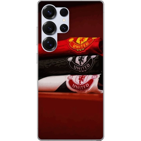 Samsung Galaxy S25 Ultra Genomskinligt Skal Manchester United