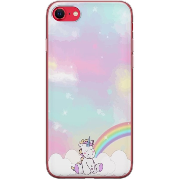 Apple iPhone SE (2022) Genomskinligt Skal Unicorn
