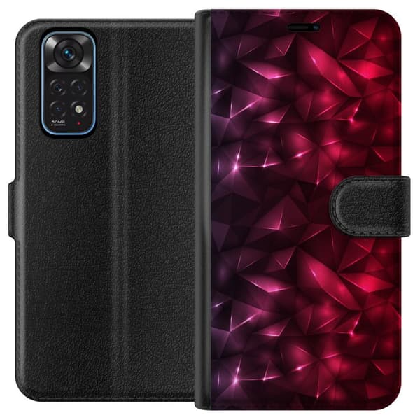 Yhteensopiva Lompakkokotelo Xiaomi Redmi Note 11 Kiusoittava Punainen