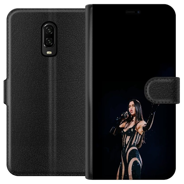 OnePlus 6T Tegnebogsetui Dua Lipa – Pop Star Aesthetic
