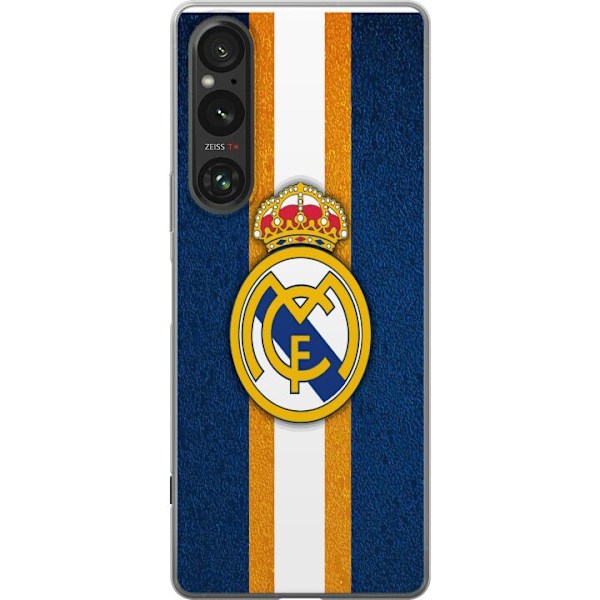 Sony Xperia 1 V Gjennomsiktig deksel Real Madrid CF