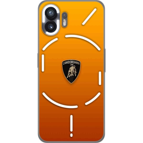 Nothing Phone (2) Gennemsigtig cover Lamborghini