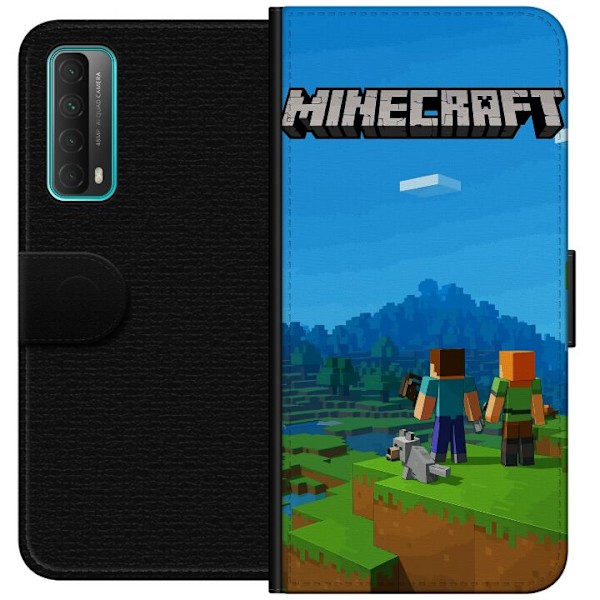 Huawei P smart 2021 Tegnebogsetui Minecraft Key Art