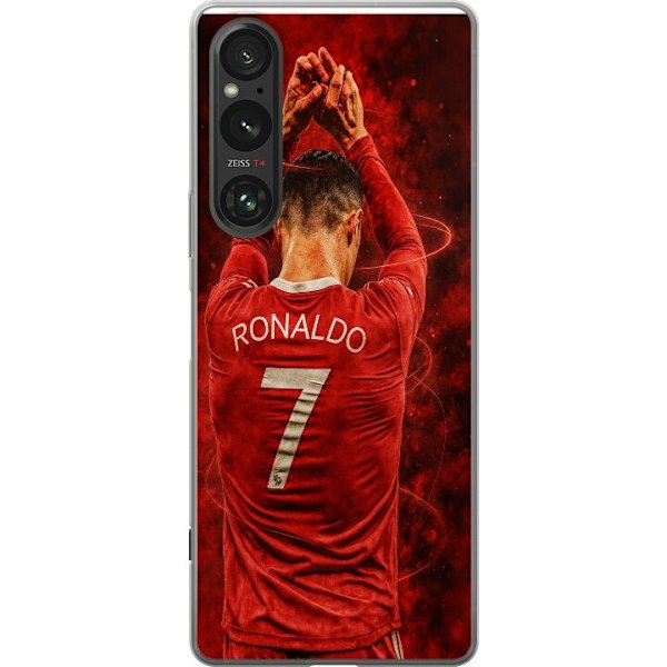 Sony Xperia 1 V Läpinäkyvä kuori Ronaldo