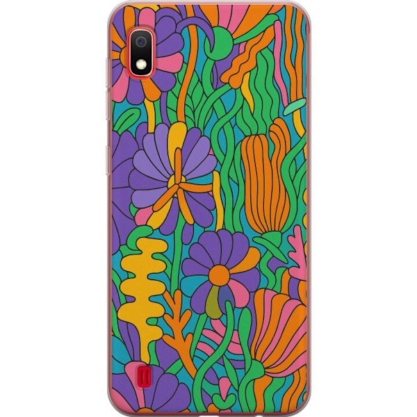 Samsung Galaxy A10 Genomskinligt Skal Color Pop