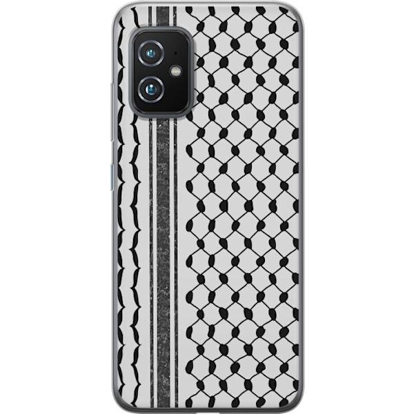 Asus Zenfone 8 Gennemsigtig cover Palæstinensisk mønster - i