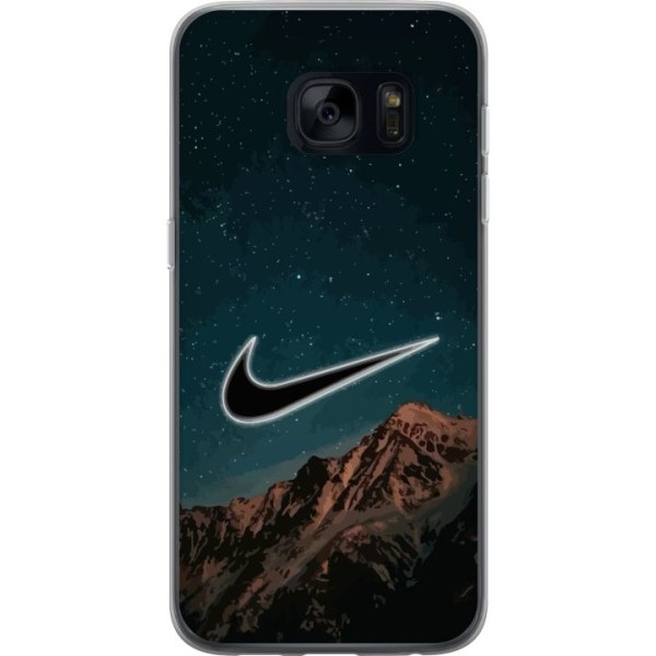 Samsung Galaxy S7 Läpinäkyvä kuori Nike