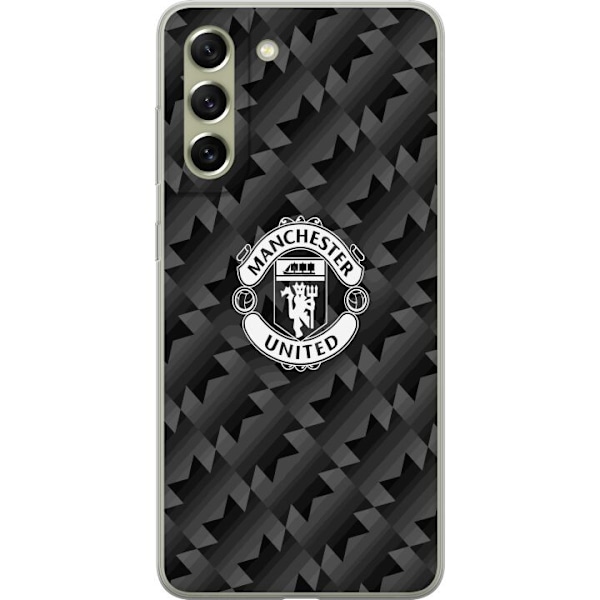 Samsung Galaxy S21 FE 5G Läpinäkyvä kuori Manchester United