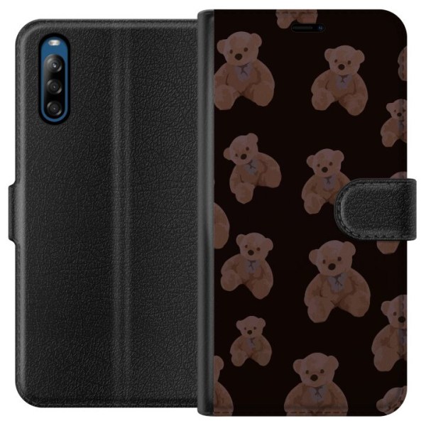 Sony Xperia L4 Plånboksfodral En björn flera björnar