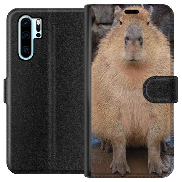 Kompatibel Tegnebogsetui til Huawei P30 Pro Capybara