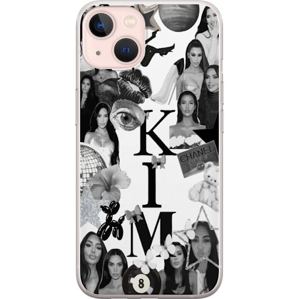 Apple iPhone 13 mini Genomskinligt Skal Kim Kardashian – Aesthetic Look 2025