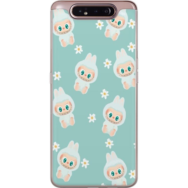 Samsung Galaxy A80 Gennemsigtig cover Labubu Candy Vibes
