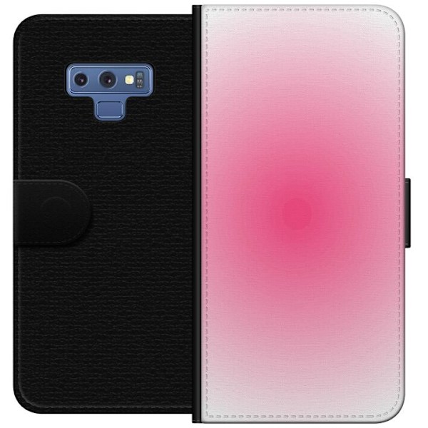 Samsung Galaxy Note9 Lompakkokotelo Pinkki Pilvi