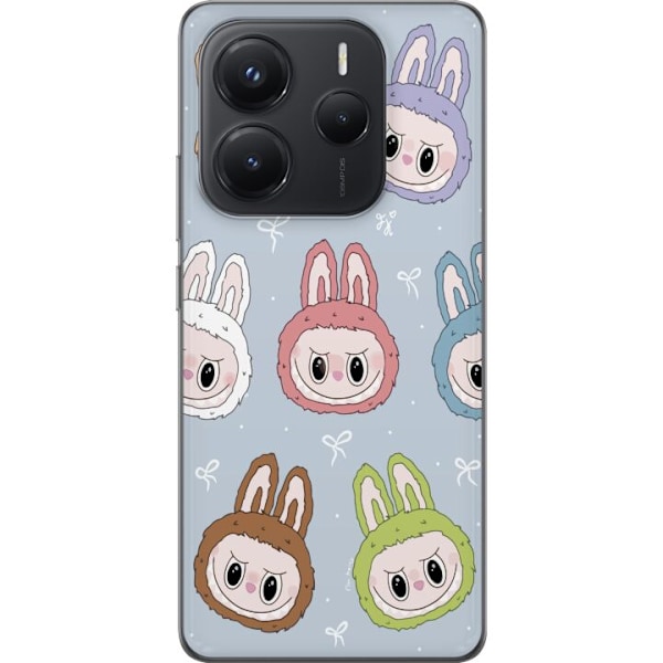 Xiaomi Redmi Note 14 Läpinäkyvä kuori Tähtikuvioitu hirvi
