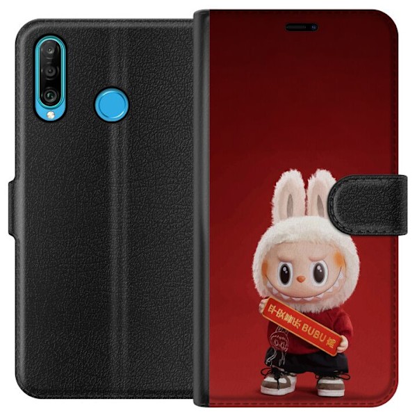 Huawei P30 lite Tegnebogsetui Pop Mart The Monsters Labubu Hel